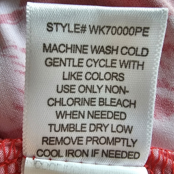 MARKET & SPRUCE Hellena Faux Wrap Red and White Knit Maxi Dress - Picture 7 of 10